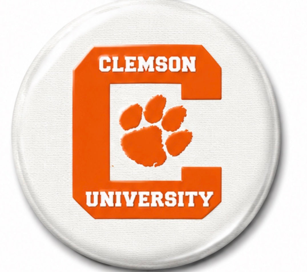 CLEMSON BUTTON