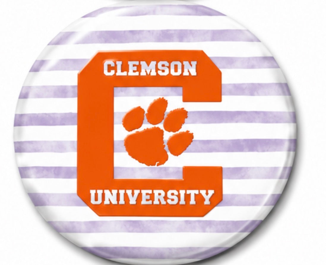 CLEMSON BUTTON