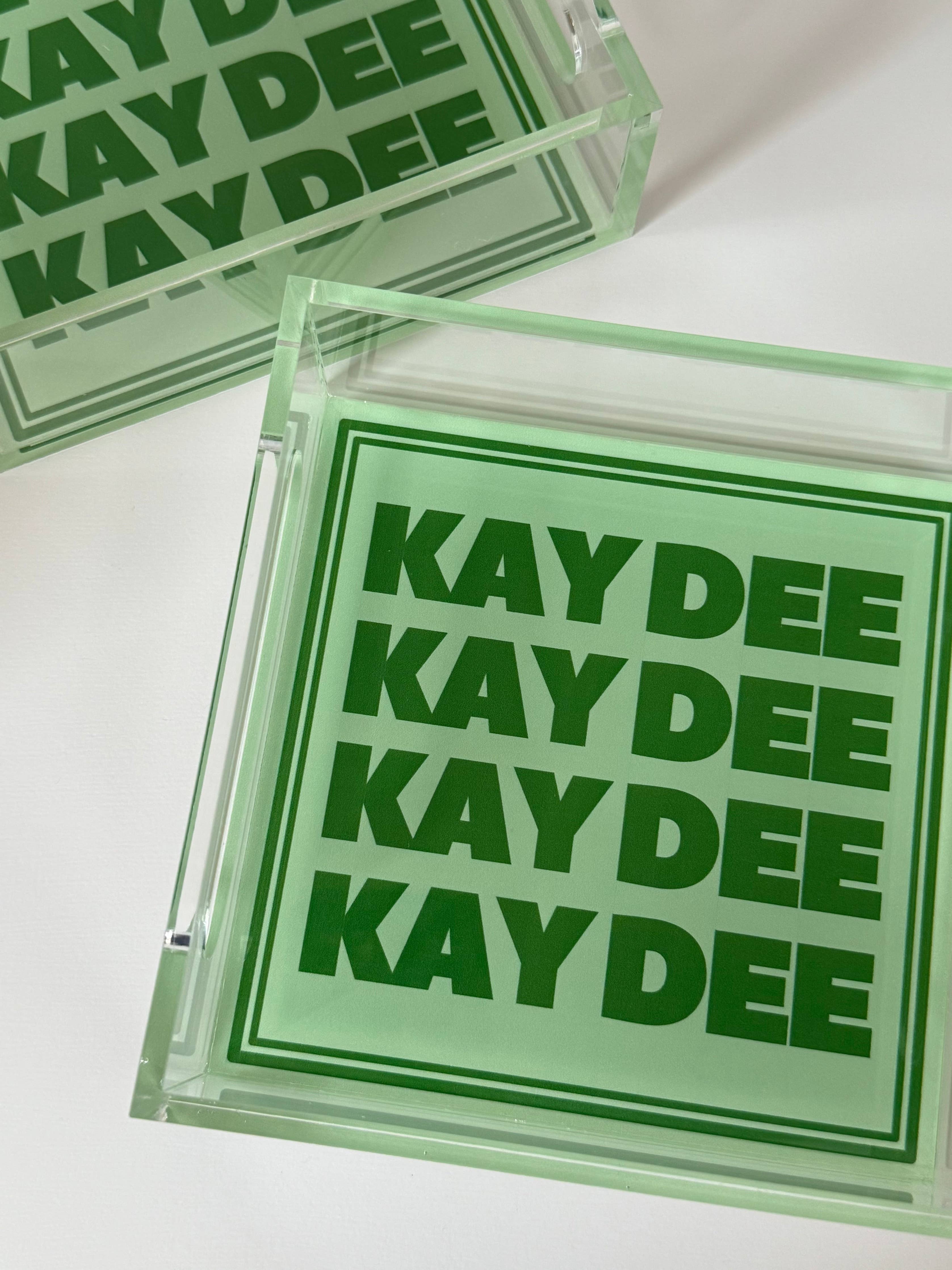 Kappa Delta Small Tray