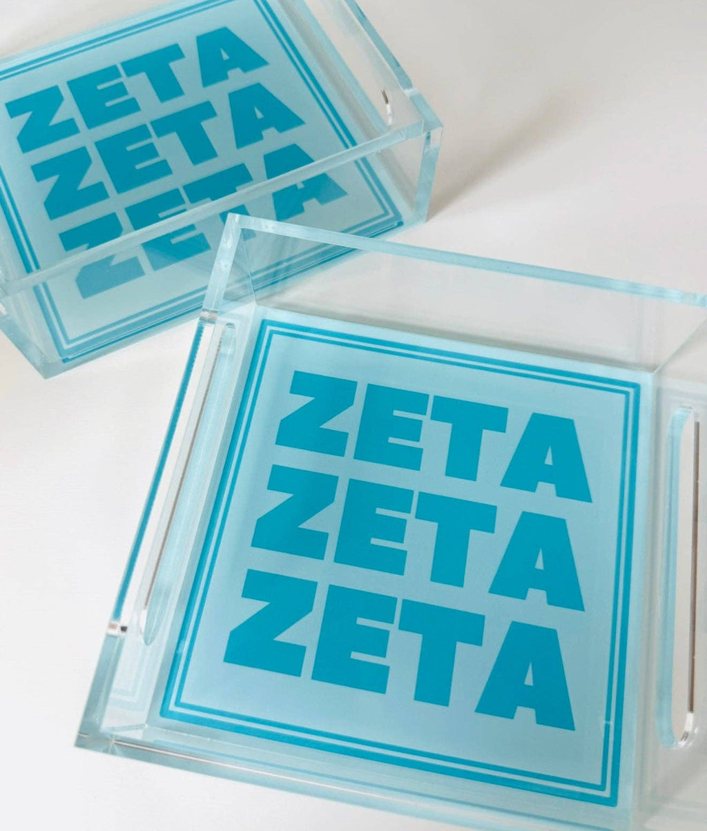 Zeta Tau Alpha Small Tray
