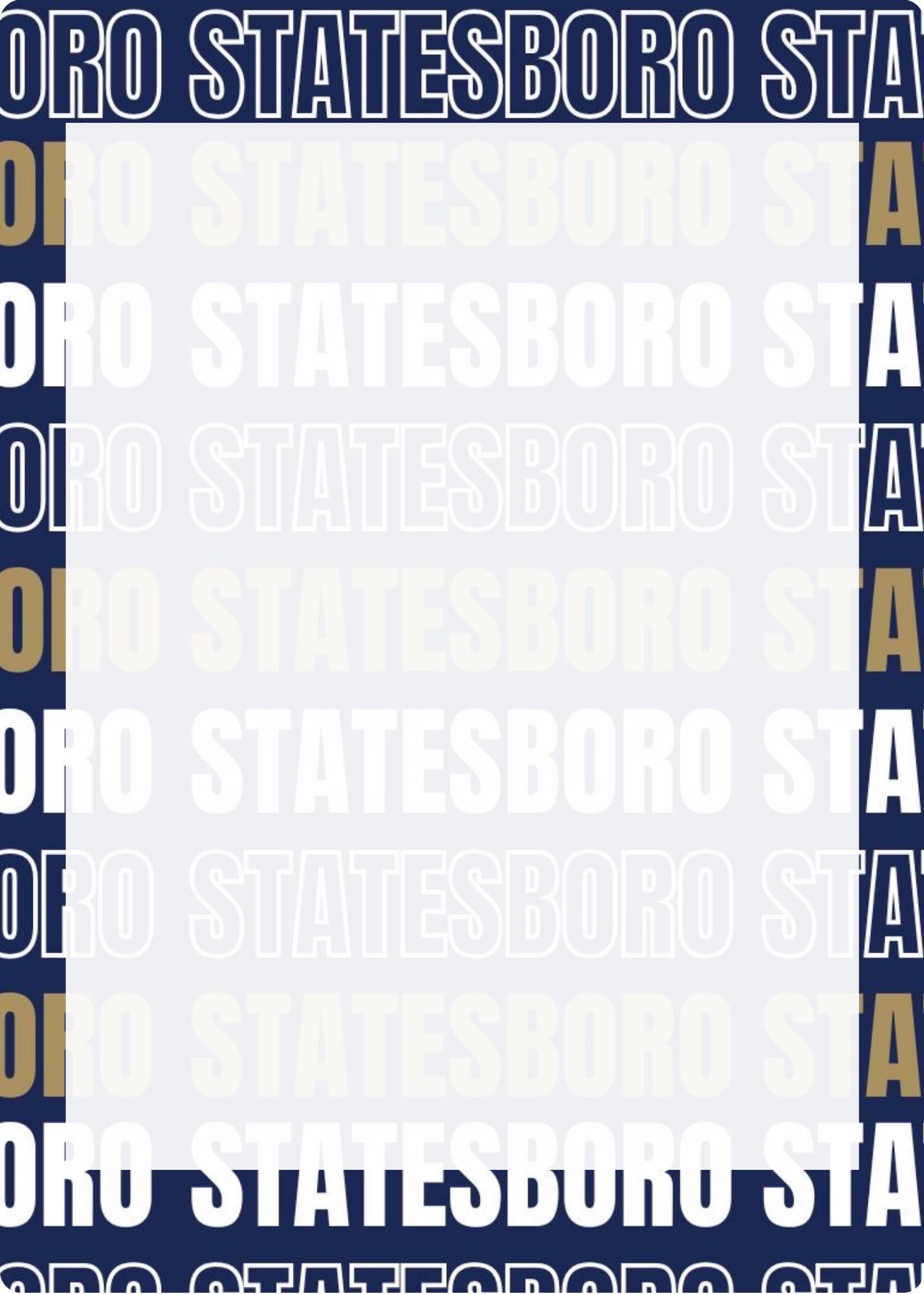 Georgia Southern University Notepad | Gameday Checklist, Eagle Fan Stationery