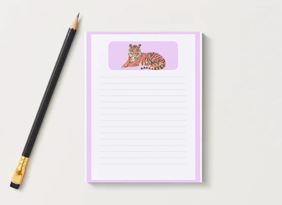 Clemson University Notepad | Clemson Gameday Checklist | Tiger Fan Gift | College Student Stationery