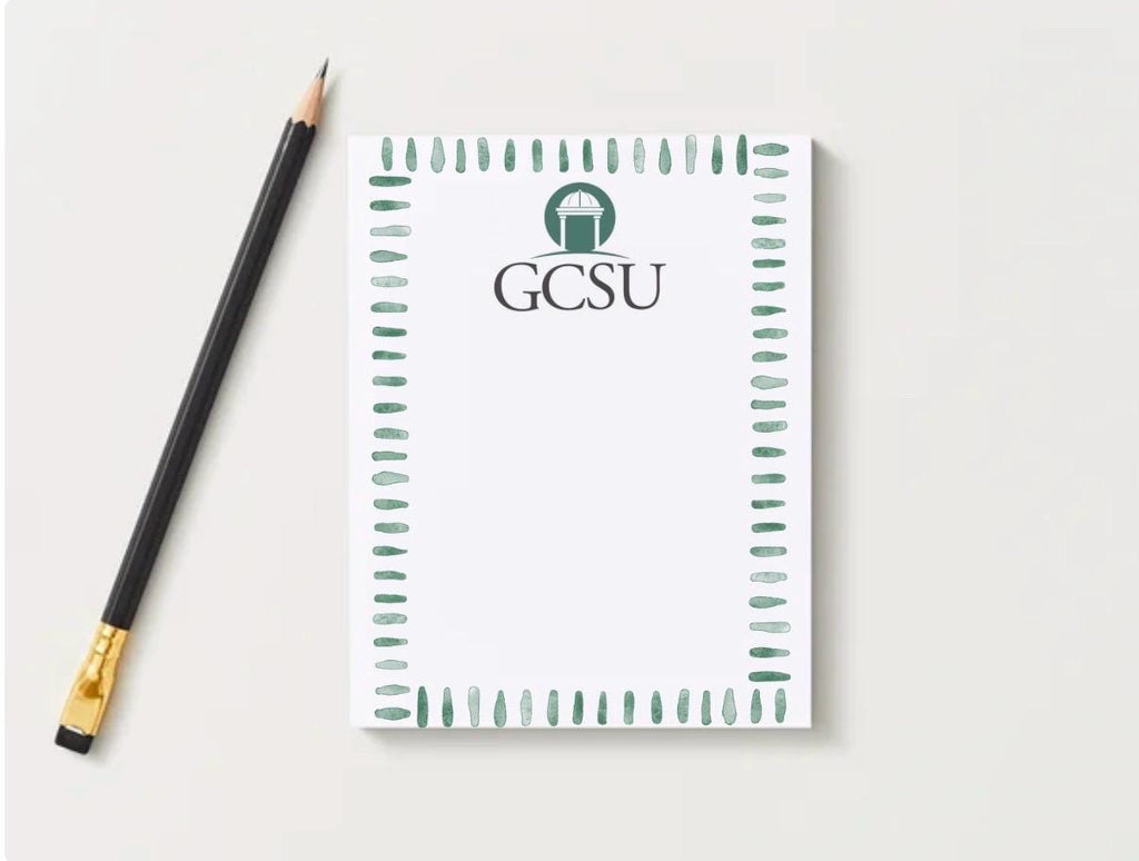 GCSU Gameday Checklist Notepad | Georgia College Student Stationery