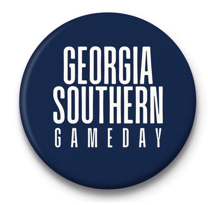 Georgia Southern Game Day Button – Eagles Football Spirit Pin – Tailgate Accessory