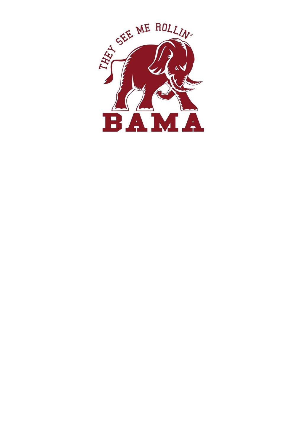 University of Alabama Notepad | Gameday Checklist, Roll Tide Stationery