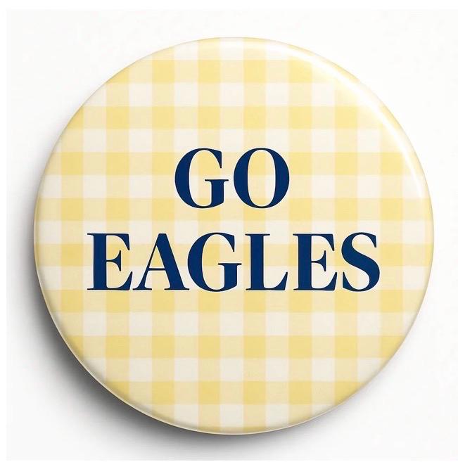 Georgia Southern Eagles Game Day Button – Football Tailgate Accessory (3" Pin)