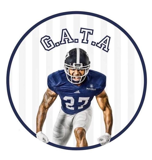 Georgia Southern Eagles Game Day Button – Football Spirit Pin Accessory