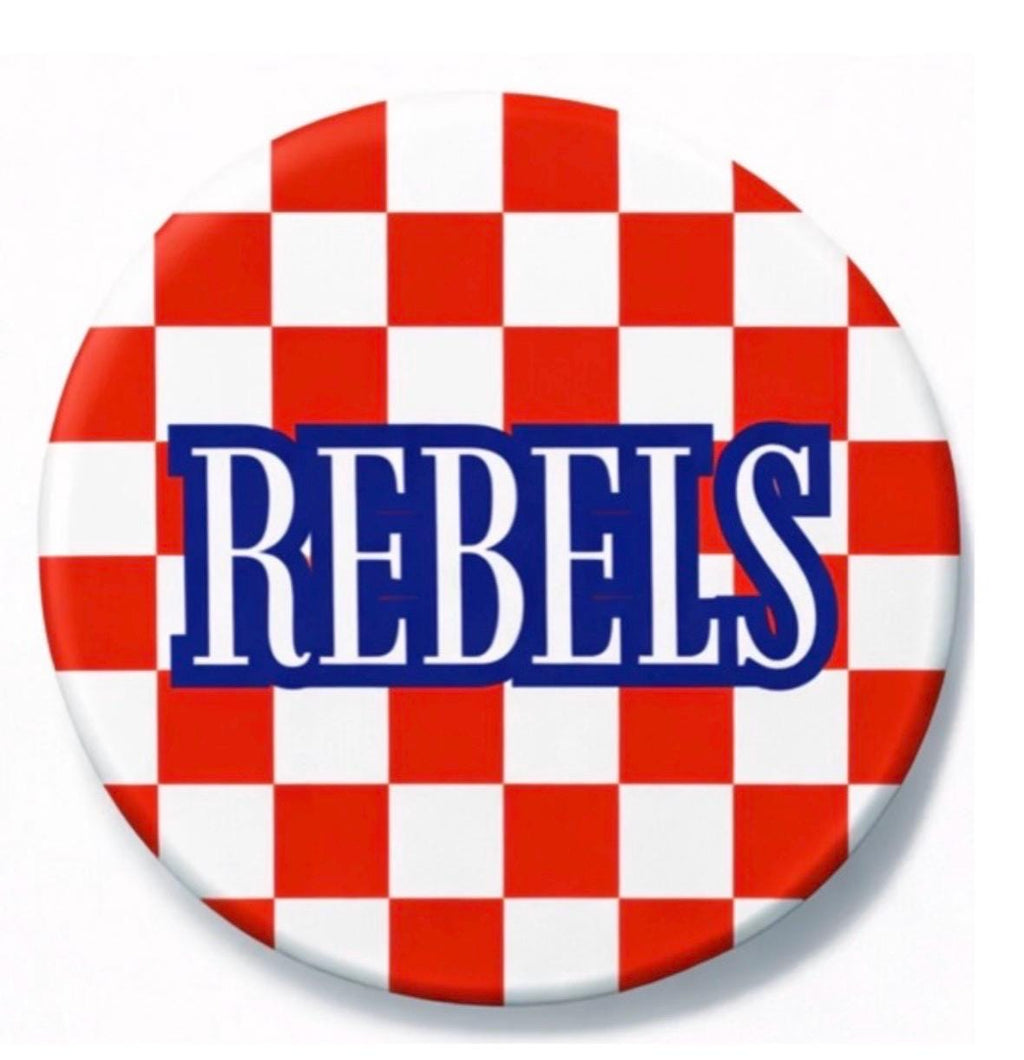Ole Miss Rebels Game Day Button – 3" Round Spirit Pin Accessory
