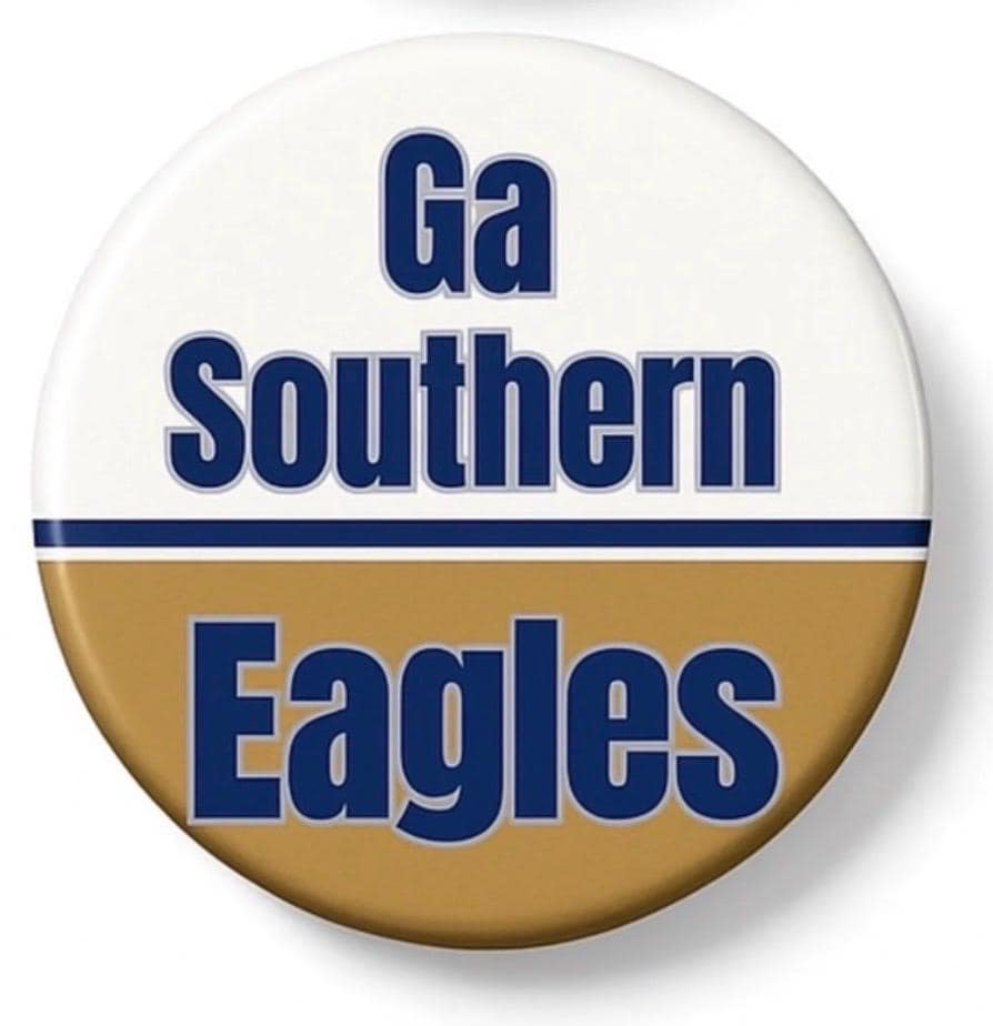 Georgia Southern Eagles Game Day Button – Football Spirit Pin Accessory