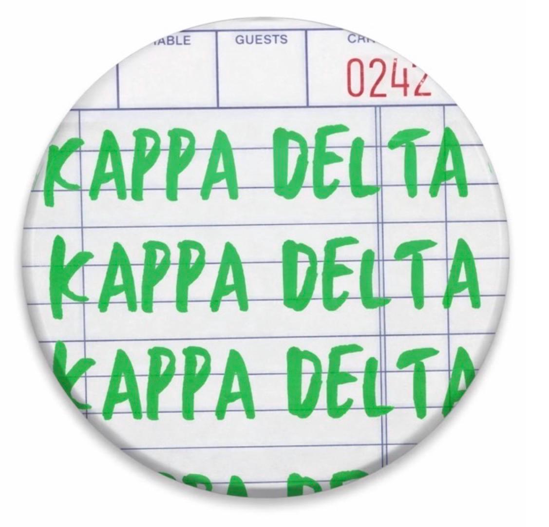 Kappa Delta Gameday Button | Sorority Pin, College Football Tailgate Accessory