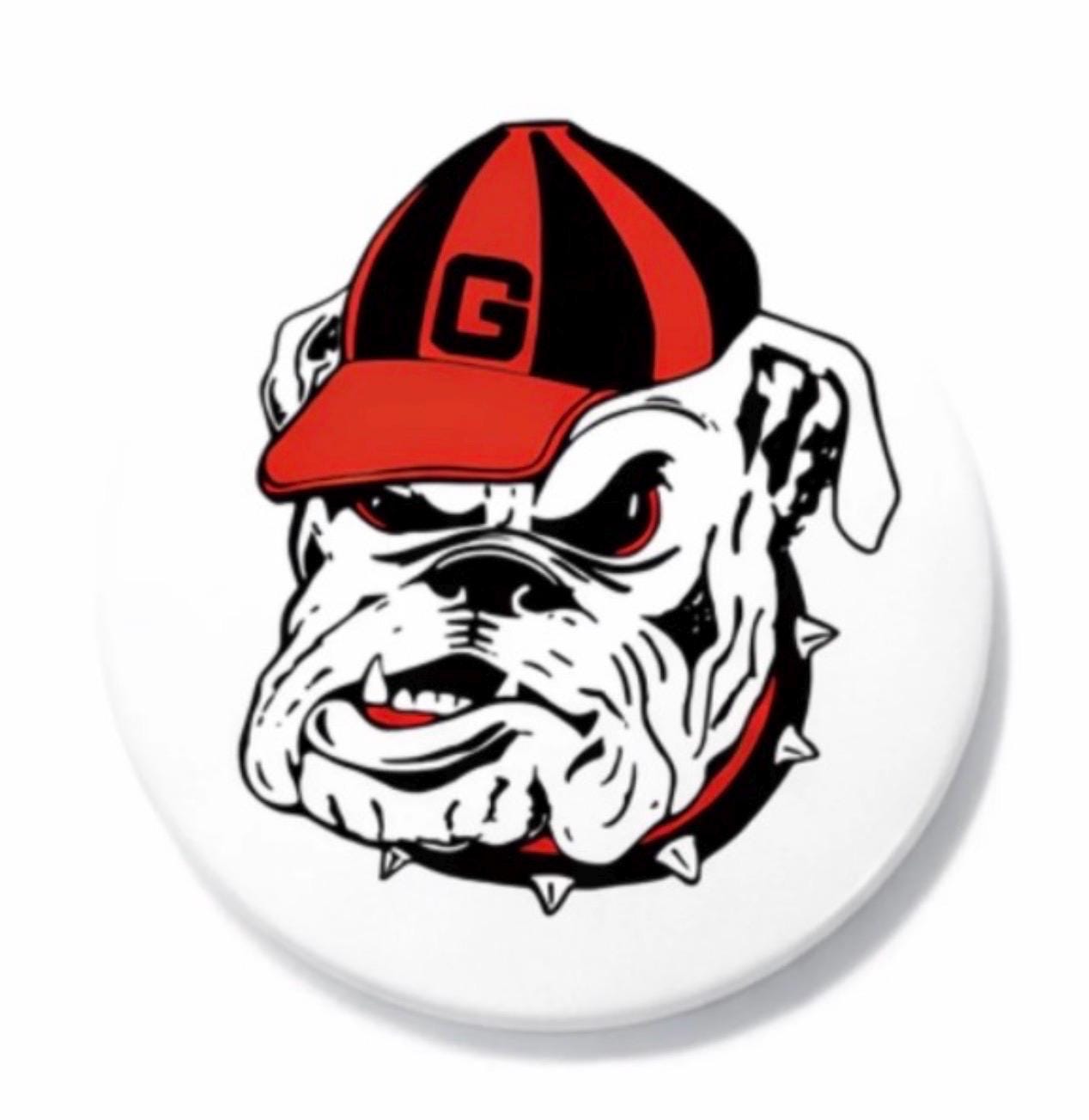 UGA Game Day Button – Georgia Bulldogs Spirit Pin – Tailgate Accessory – Sorority Day