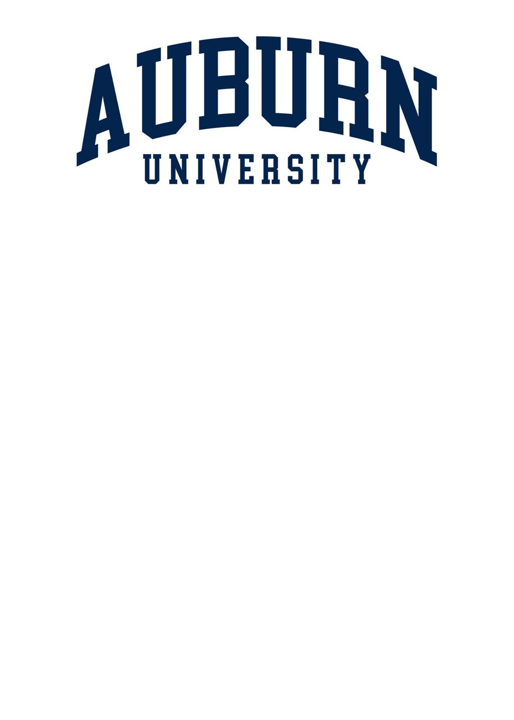 Blue and Orange University Notepad |  Gameday Checklist | War Eagle Fan Gift | College Student Stationery