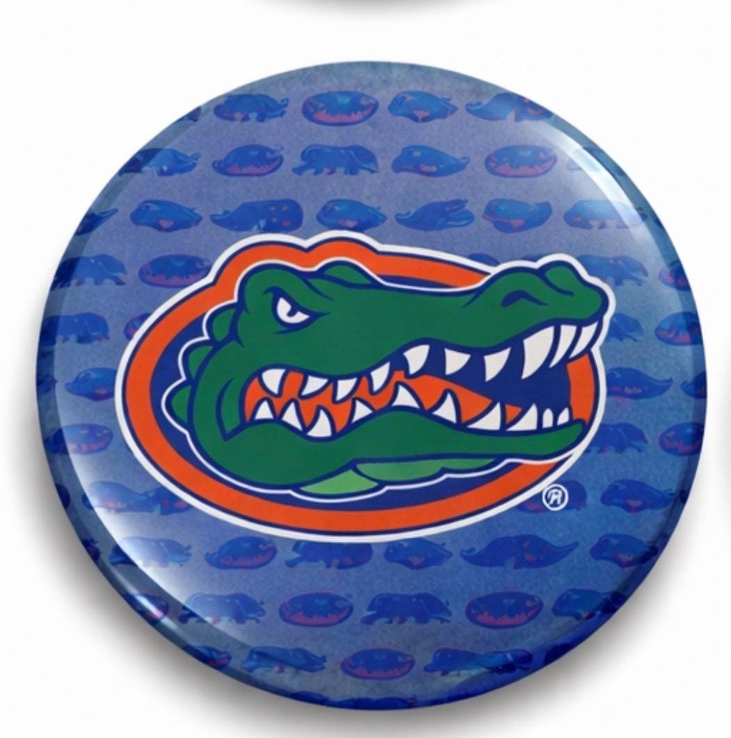University of Florida Gameday Button | Gators Football Fan Pin | SEC Tailgate Accessory