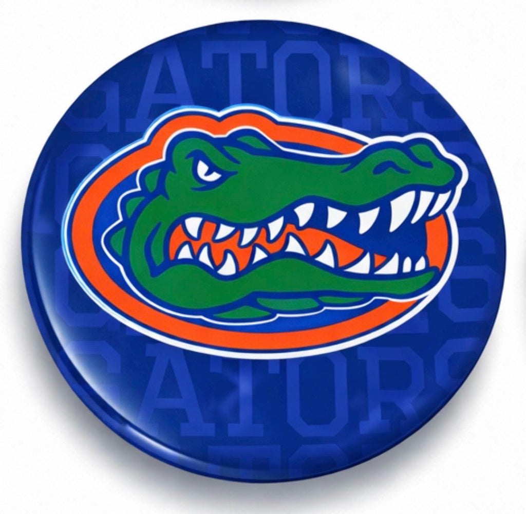University of Florida Gameday Button | Florida Gators Button | UF Game Day Pin | SEC Football Button | Gators Fan Gift | Tailgate Button
