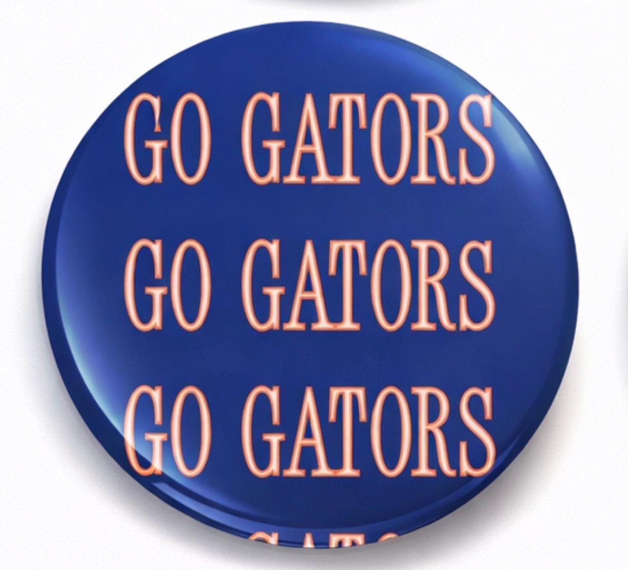 University of Florida Gators Gameday Button | SEC Football Fan Pin