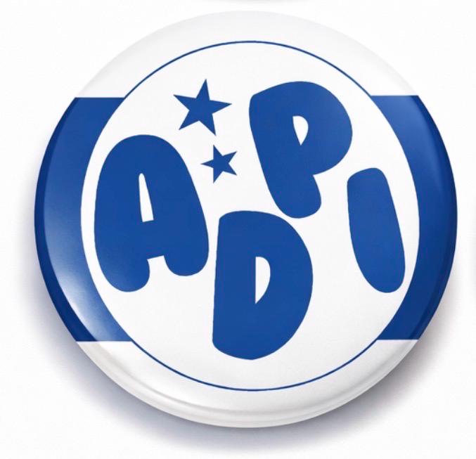 ADPi Game Day Button – Sorority Football Tailgate Accessory – Big Little Gift