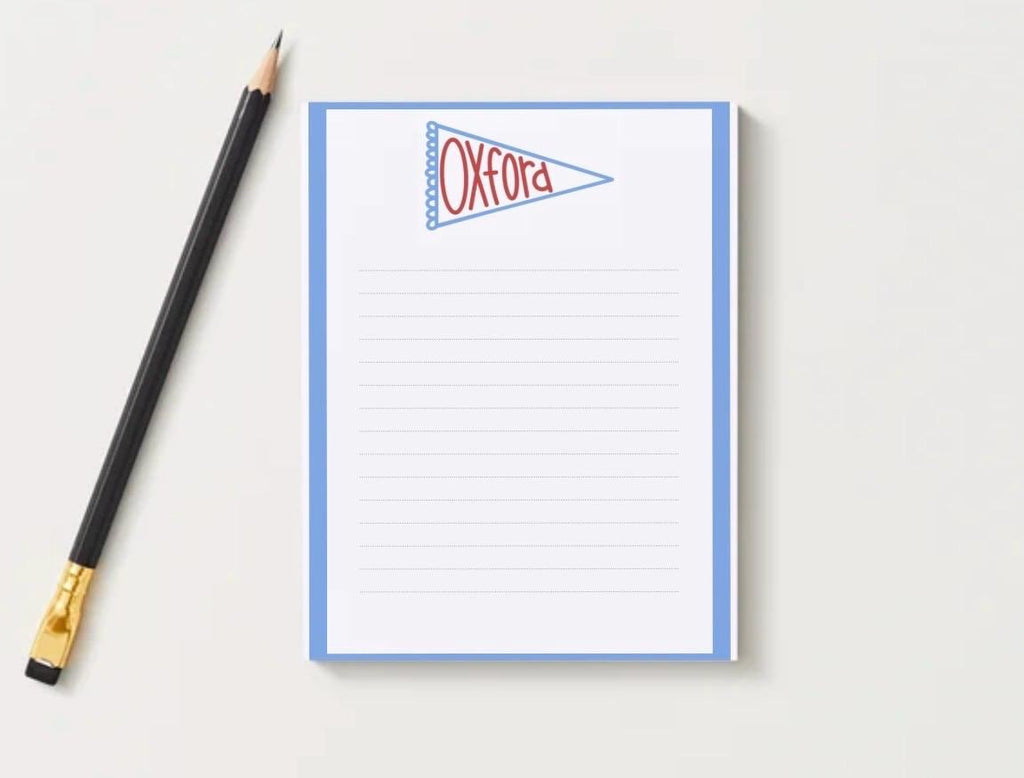 Ole Miss Rebels Gameday Checklist Notepad | College Student Stationery
