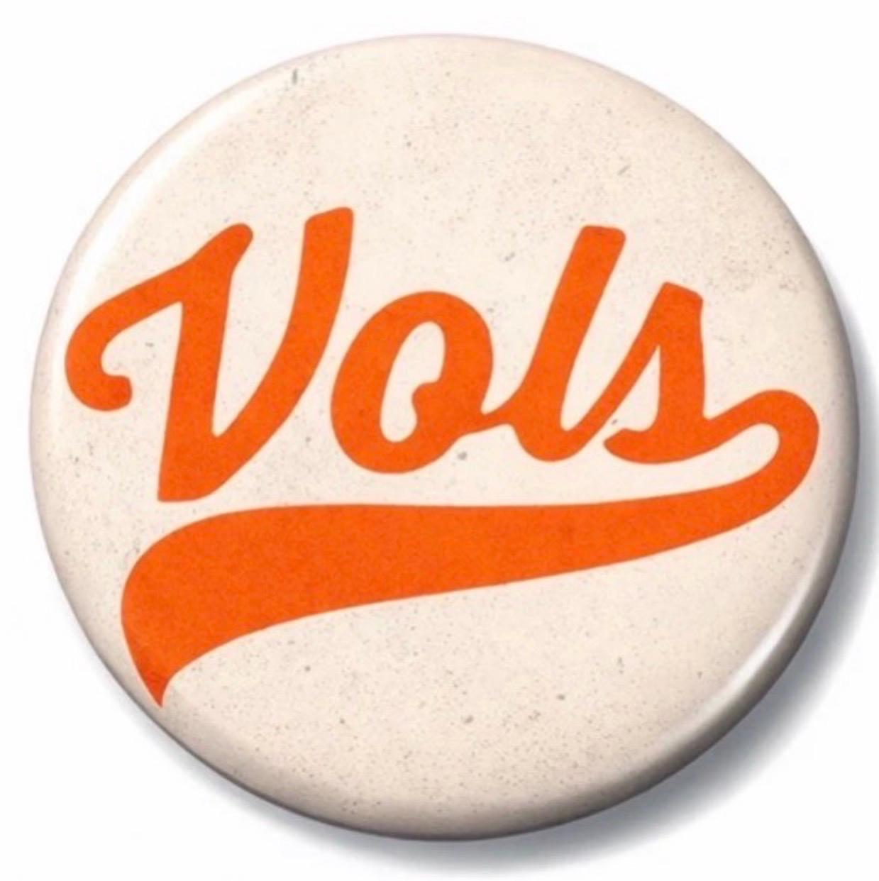 University of Tennessee Vols Gameday Button, College Football Tailgate Accessory