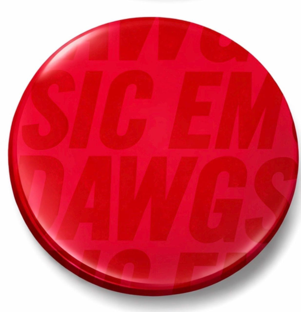 UGA Game Day Button – Georgia Bulldogs Football Tailgate Accessory – Sorority Pin