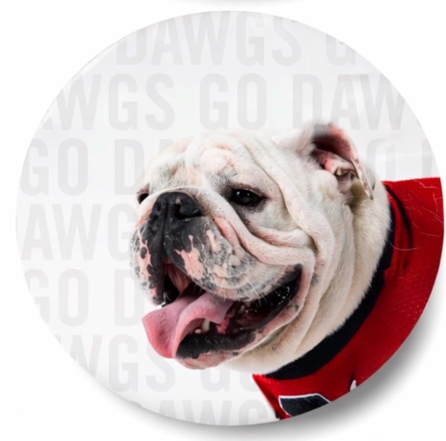 UGA Game Day Button – Georgia Bulldogs Spirit Pin – Tailgate Accessory