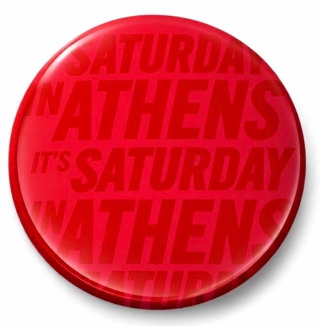 UGA Game Day Button – Georgia Bulldogs Spirit Pin – Tailgate Accessory (3" Round)