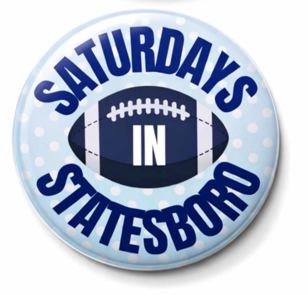 Georgia Southern Game Day Button – Eagles Football Spirit Pin – Tailgate Accessory