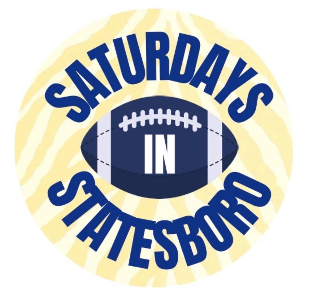 Georgia Southern Game Day Button – Eagles Football Spirit Pin – Tailgate Accessory