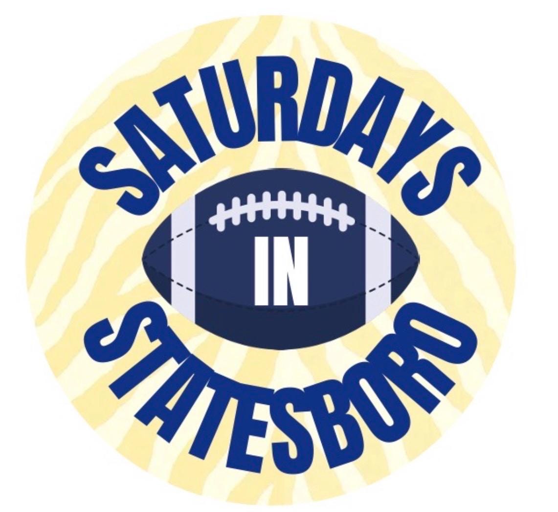 Georgia Southern Game Day Button – Eagles Football Spirit Pin – Tailgate Accessory