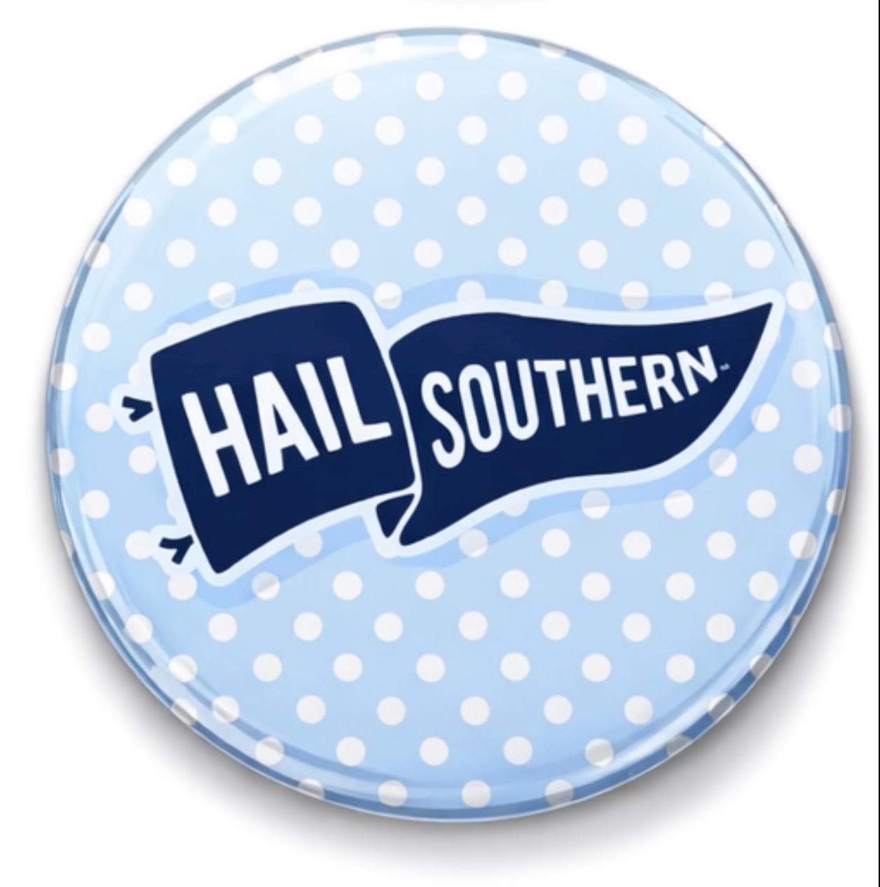 Georgia Southern Game Day Button – Eagles Football Spirit Pin – Tailgate Accessory