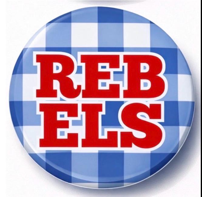 Ole Miss Rebels Game Day Button – Football Tailgate Accessory – Team Mom Pin
