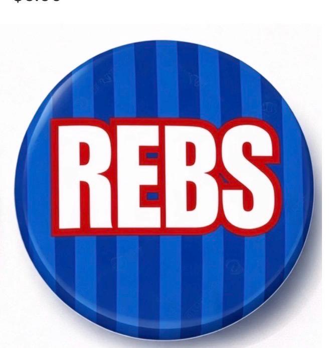 Ole Miss Rebels Game Day Button – 3" Round Spirit Pin Accessory