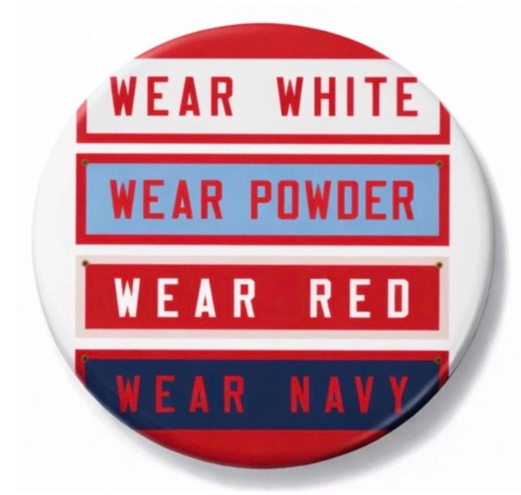 Ole Miss Game Day Button – Rebels Spirit Pin – Football Tailgate Accessory – Team Mom Gift