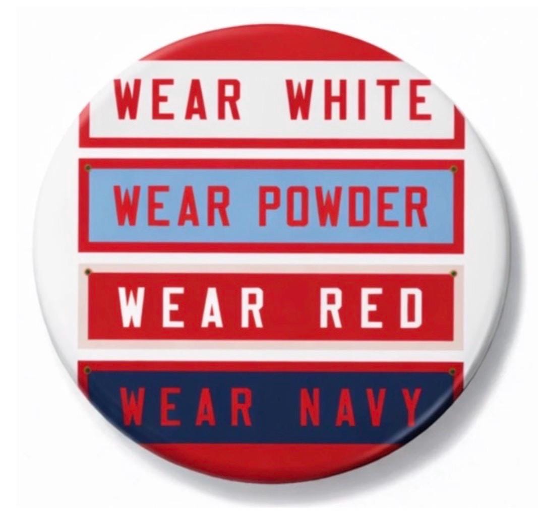 Ole Miss Game Day Button – Rebels Spirit Pin – Football Tailgate Accessory – Team Mom Gift