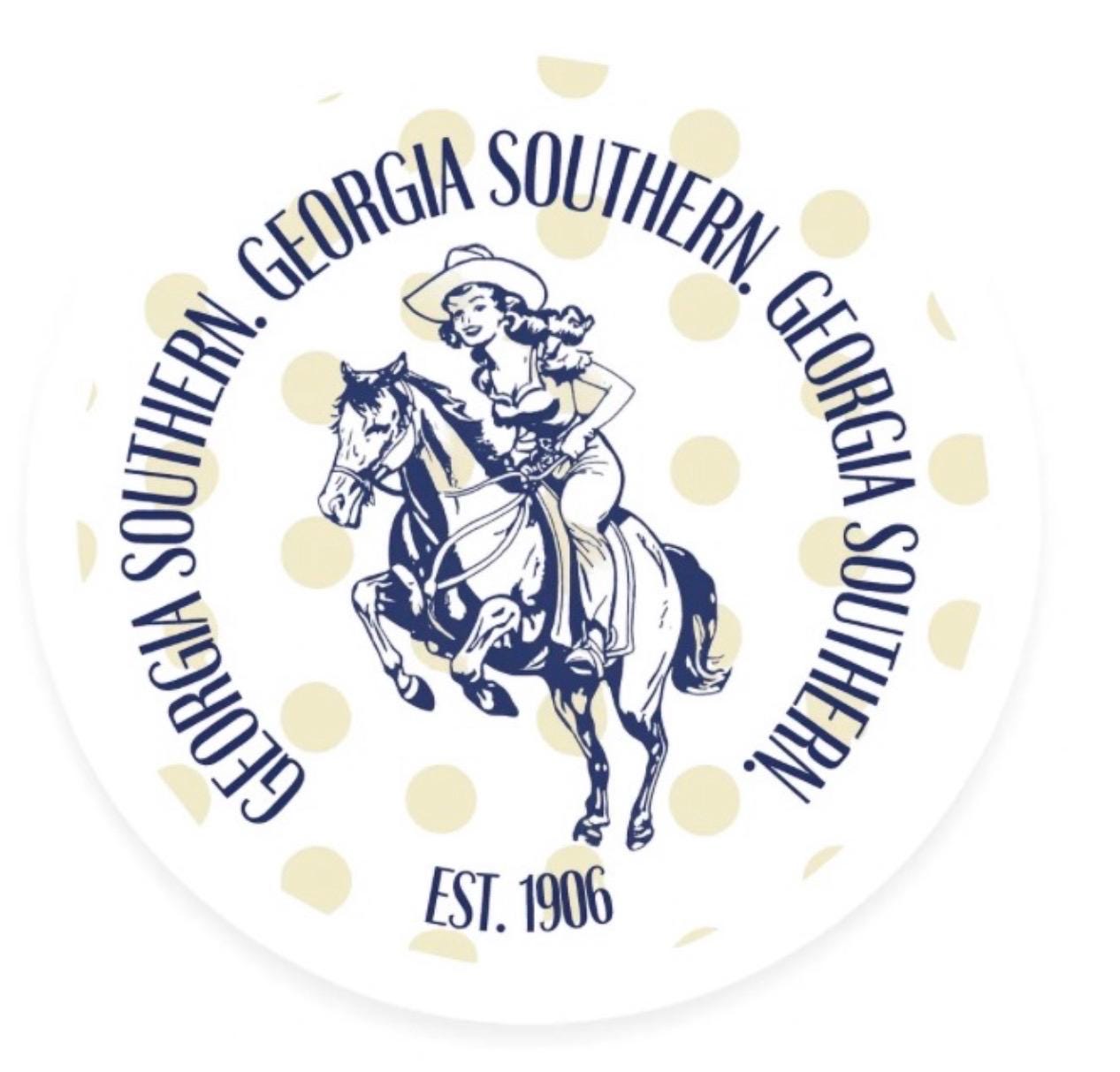 Georgia Southern Eagles Game Day Button – Football Spirit Pin Accessory