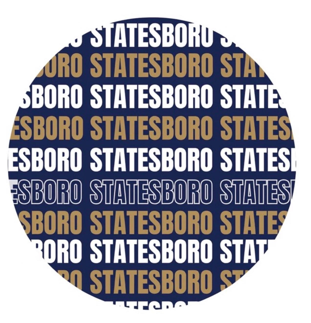 Georgia Southern Eagles Game Day Button – Football Spirit Pin Accessory