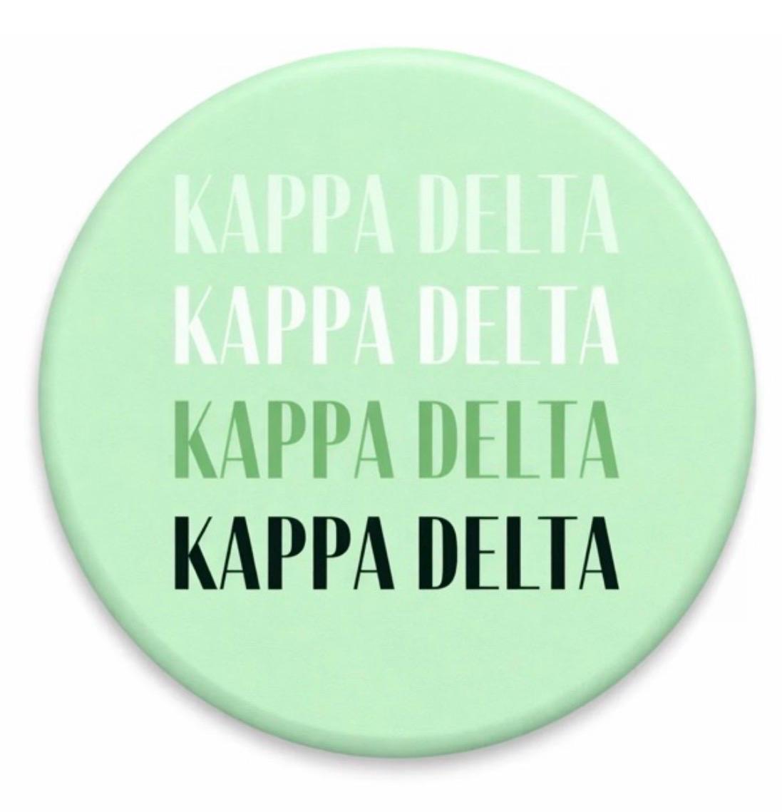Kappa Delta Gameday Button | Sorority College Football Tailgate Pin