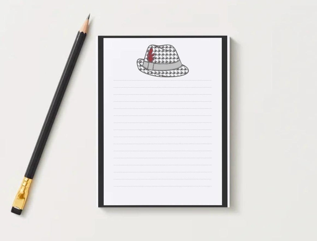 University of Alabama Notepad | Gameday Checklist, Roll Tide Stationery