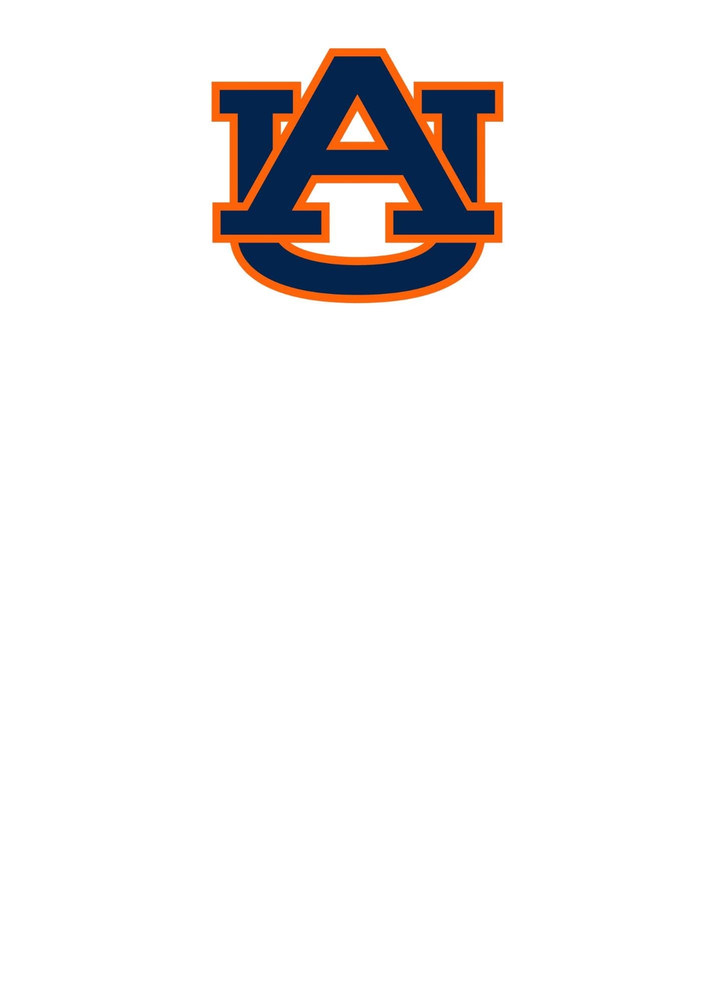 Auburn University Inspired Notepad | Auburn Gameday Checklist | War Eagle Fan Gift | College Student Stationery