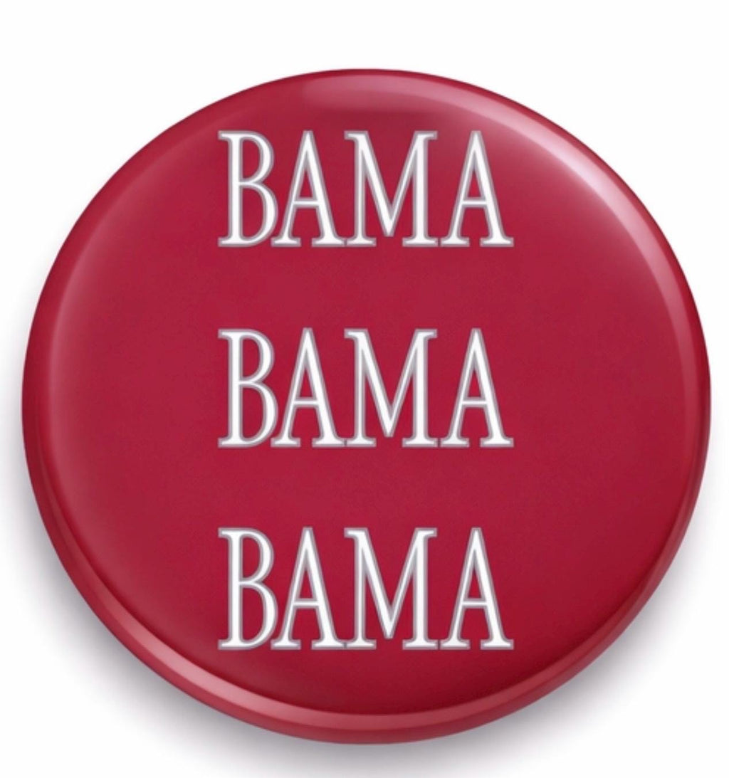 University of Alabama Gameday Button | Crimson Tide Roll Tide Fan Accessory