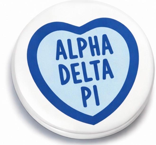 ADPi Game Day Button – Sorority Football Tailgate Accessory – Big Little Gift