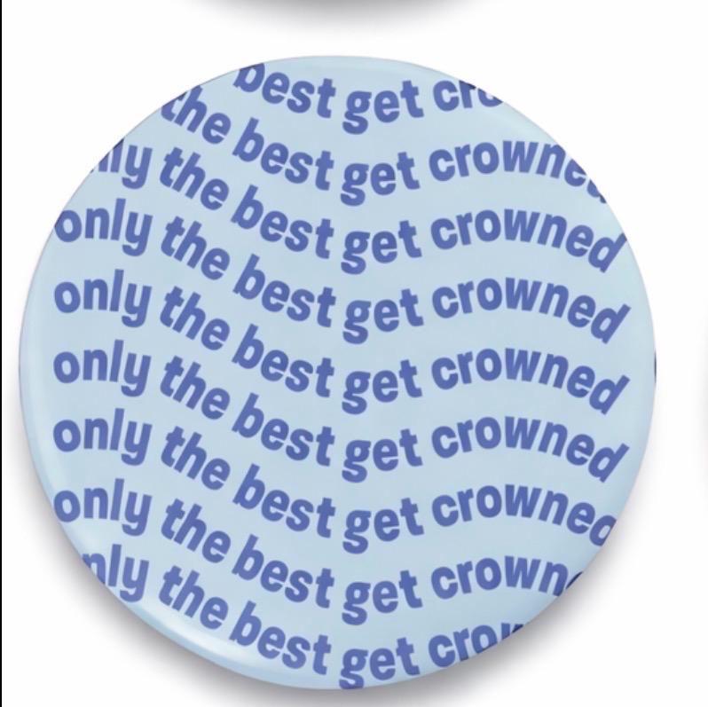 Zeta Tau Alpha Gameday Button, Sorority College Game Day Pin, Greek Life Accessory
