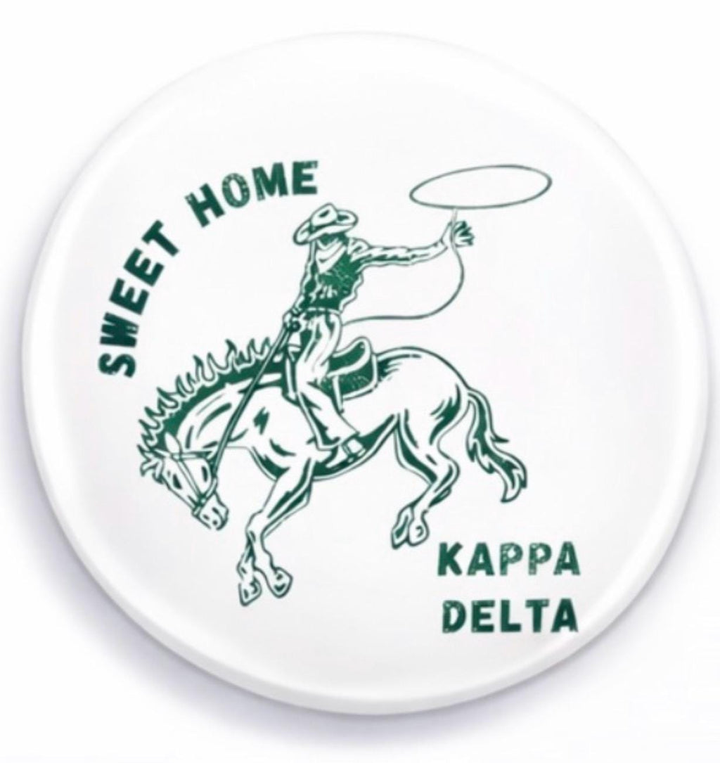 Kappa Delta Gameday Button | Sorority Football Tailgate Pin | Boutique Style KD Accessory