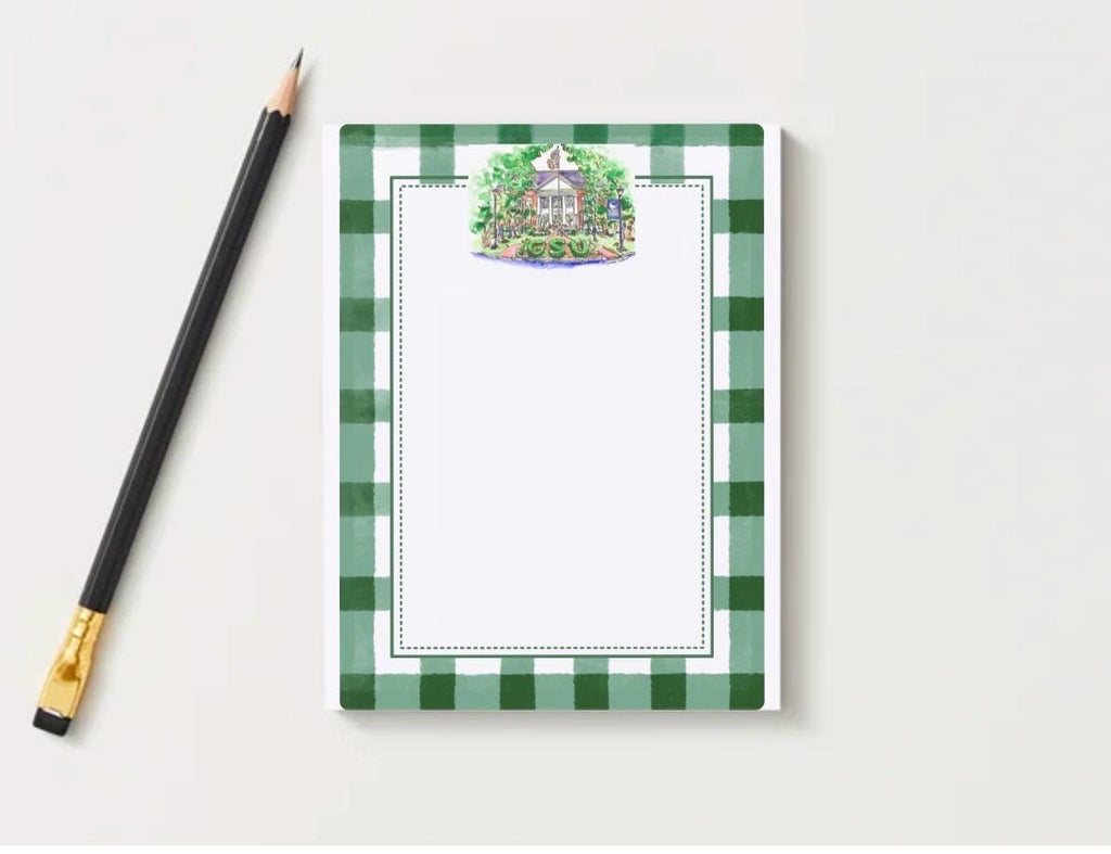 Georgia Southern University Notepad | Gameday Checklist, Eagle Fan Stationery