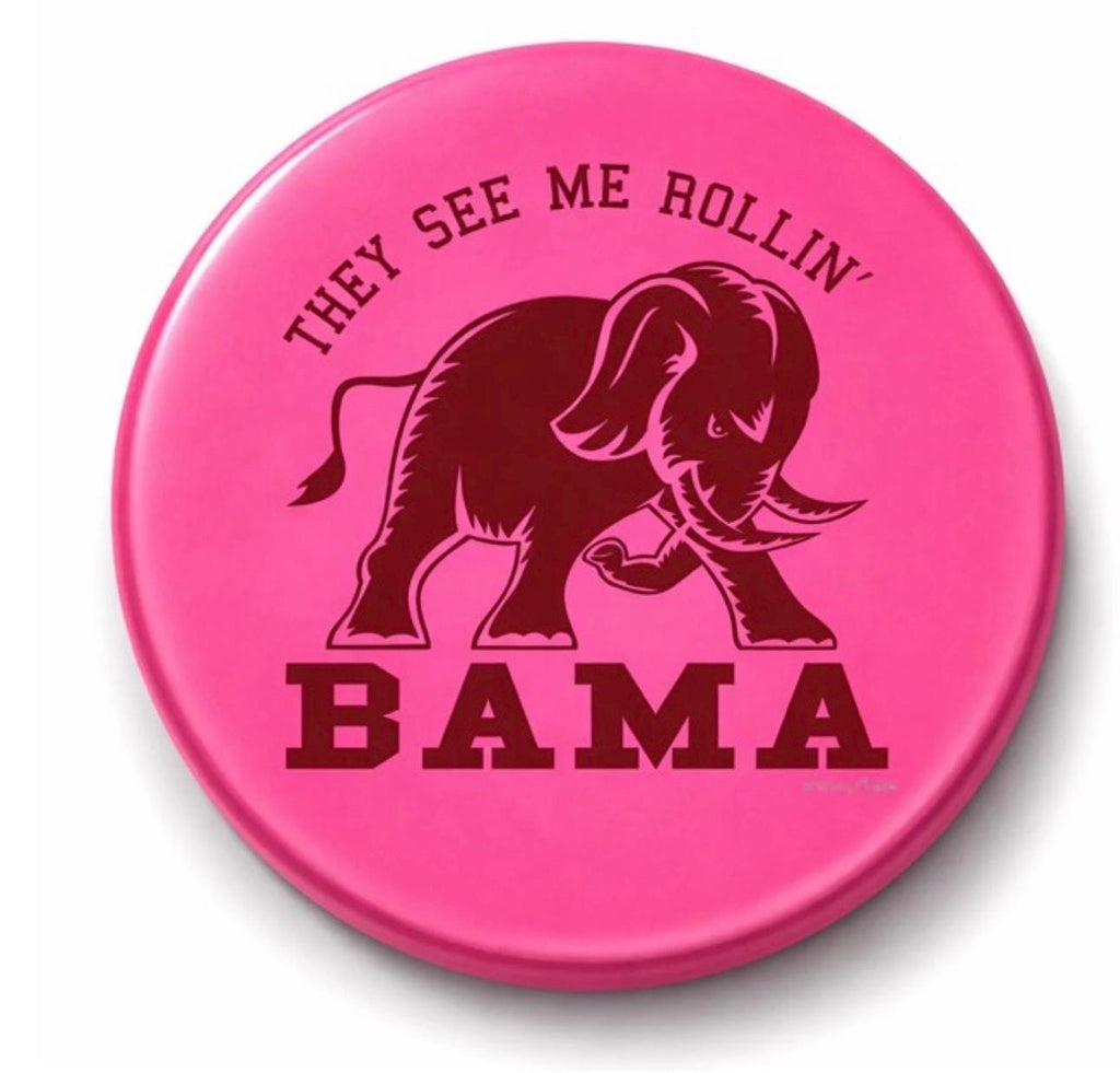 University of Alabama Crimson Tide Gameday Button | Roll Tide SEC Football Fan Accessory