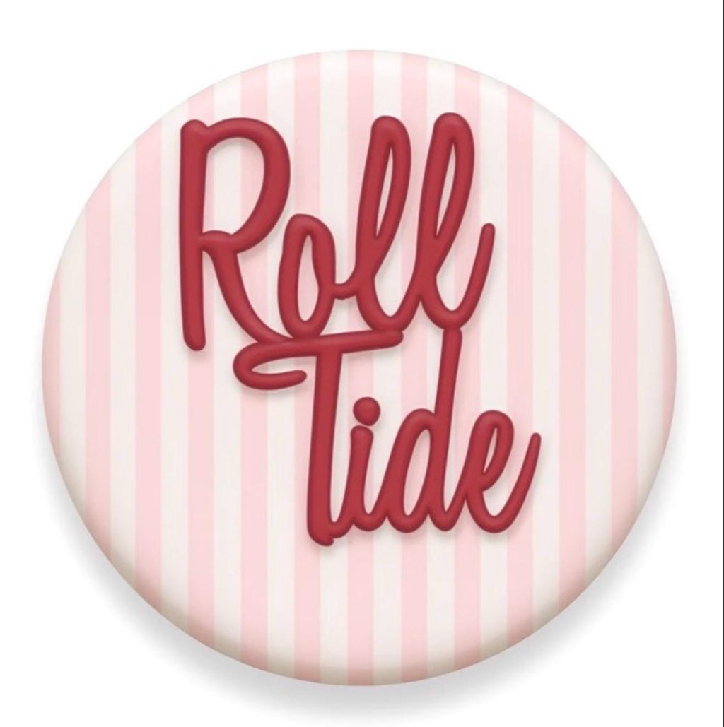 University of Alabama Crimson Tide Gameday Button | Roll Tide SEC Football Fan Accessory