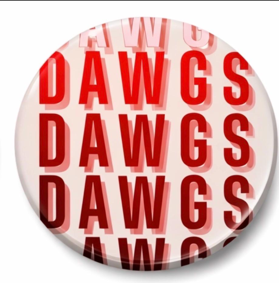 UGA Game Day Button – Georgia Bulldogs Tailgate Accessory – Sorority Pin