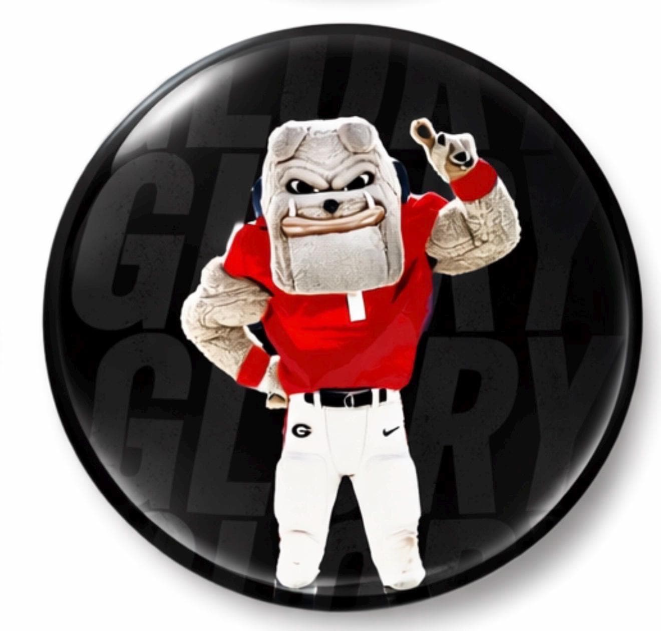UGA Game Day Button – Georgia Bulldogs Spirit Pin – Tailgate Accessory – Sorority Event