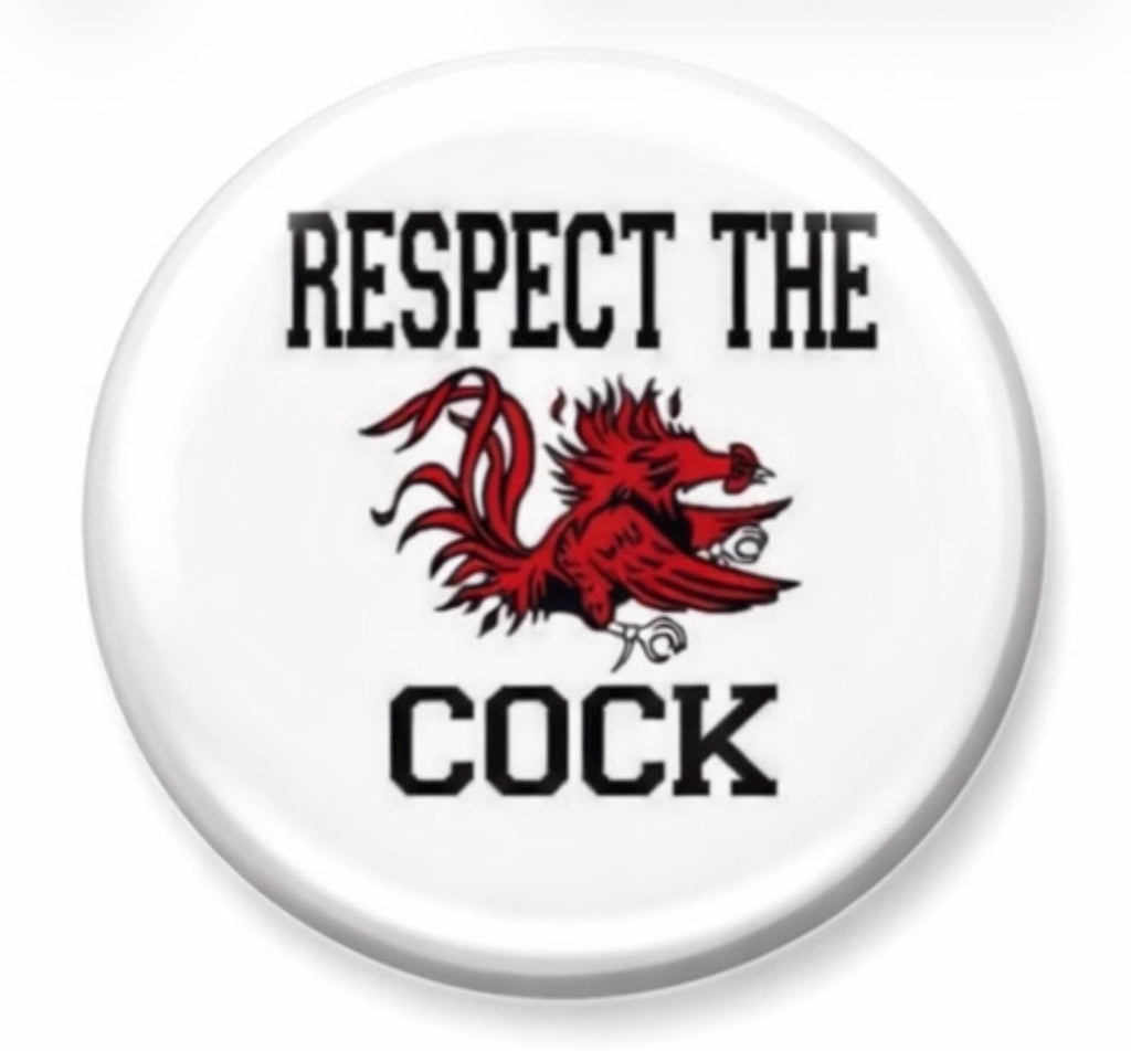 South Carolina Gamecocks Gameday Button | USC Football Tailgate Accessory (3" Round)