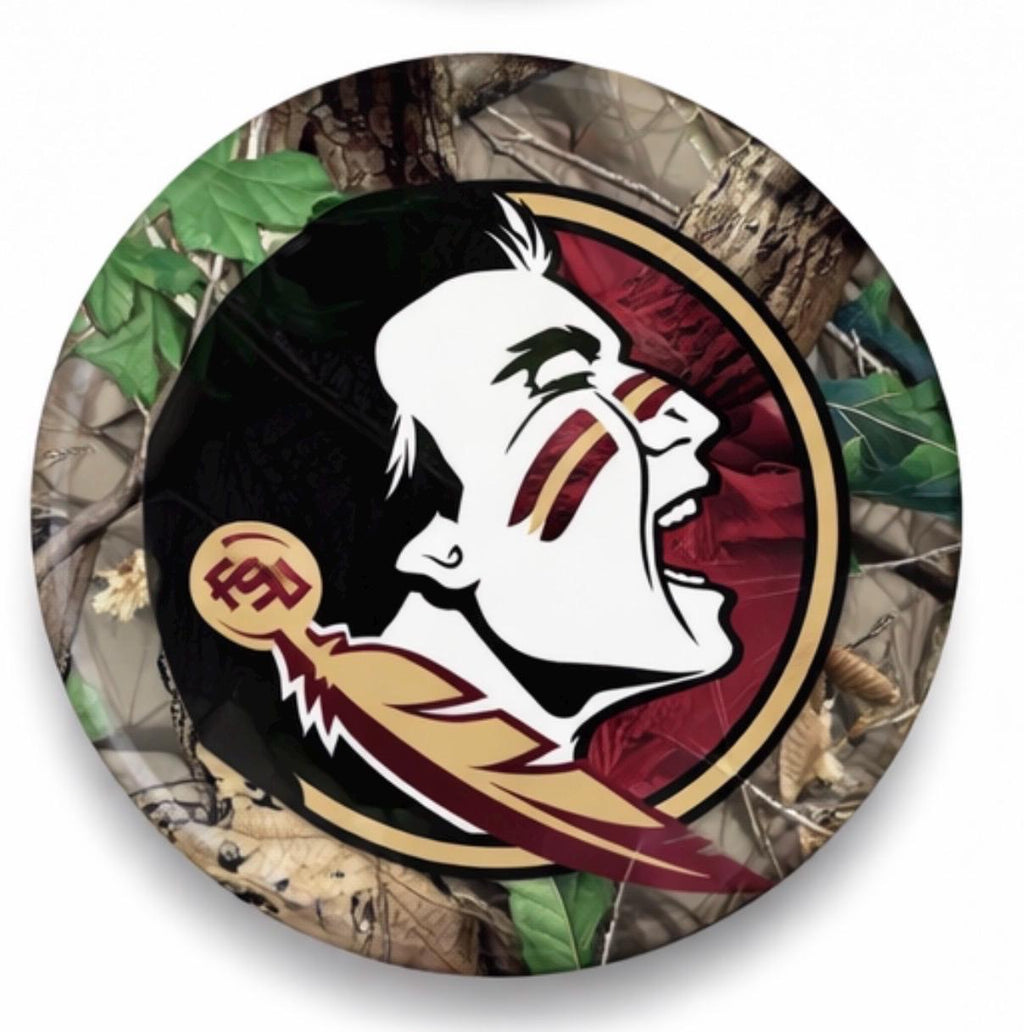 Florida State Seminoles Gameday Button, Garnet Gold Tailgate Accessory, Graduation Gift
