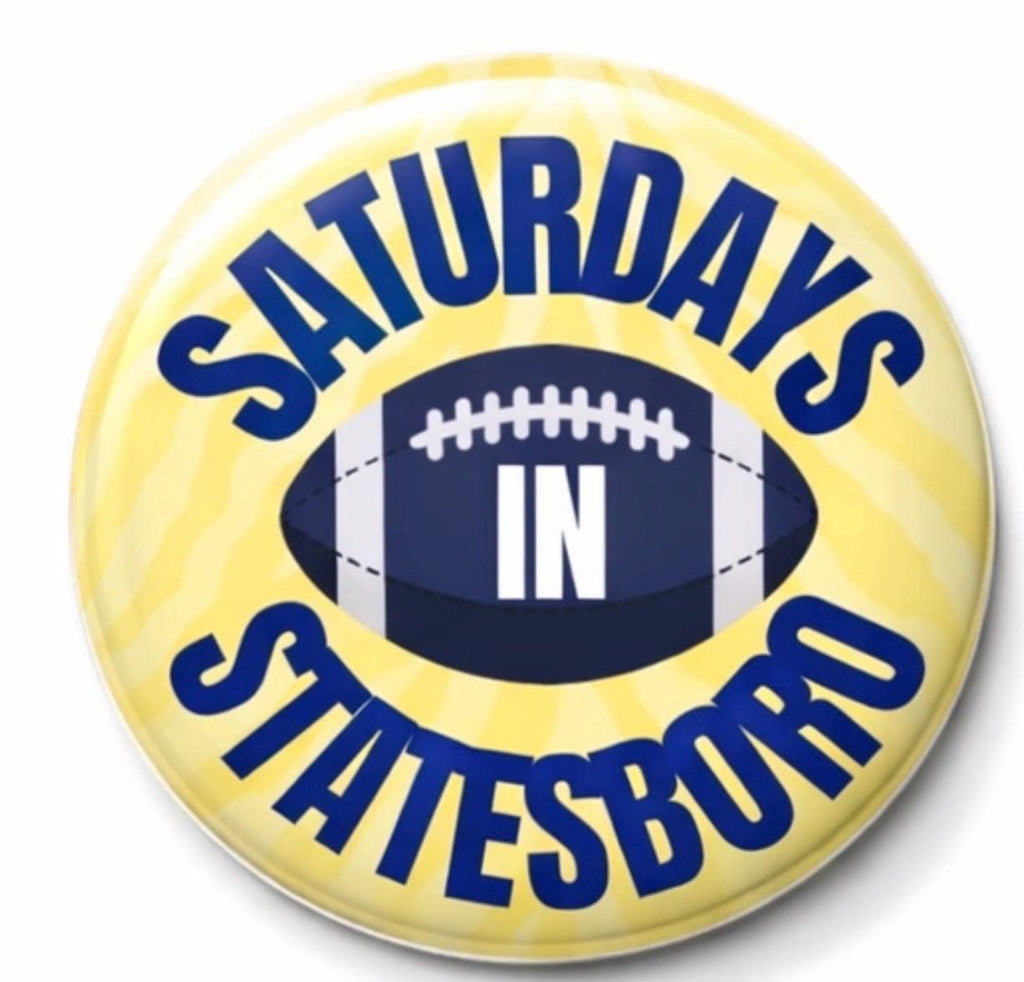 Georgia Southern Game Day Button – Eagles Football Spirit Pin – Tailgate Accessory